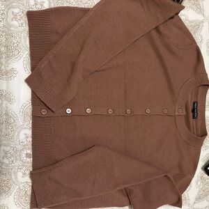 Robertson and Rodea Cardigan Sweater in Brown